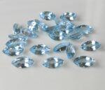 Natural Sky Blue Topaz 3×6 mm Marquise Faceted Cut – AAA Quality Sky Blue Topaz Marquise Cut 3x6mm