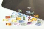 Natural Heated Multi Sapphire 2×3 mm Baguette Faceted Cut – AAA Quality Multi Sapphire Baguette Cut 2x3mm