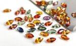 Natural Heated Multi Sapphire 2×4 mm Marquise Faceted Cut – AAA Quality Multi Sapphire Marquise Cut 2x4mm