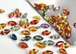Natural Heated Multi Sapphire 2×4 mm Marquise Faceted Cut – AAA Quality Multi Sapphire Marquise Cut 2x4mm