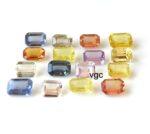Natural Heated Multi Sapphire 3×5 mm Octagon Faceted Cut – AAA Quality Multi Sapphire Octagon Cut 3x5mm