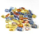 Natural Heated Multi Sapphire 3×5 mm Octagon Faceted Cut – AAA Quality Multi Sapphire Octagon Cut 3x5mm