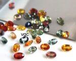 Natural Heated Multi Sapphire 3×4 mm Oval Faceted Cut – AAA Quality Multi Sapphire Oval Cut 3x4mm