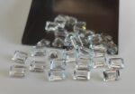 Natural White Topaz 3×5 mm Octagon Faceted Cut – AAA Quality White Topaz Octagon Faceted Cut 3x5mm