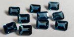 Natural London Blue Topaz 10×12 mm Octagon Faceted Cut – AAA Quality London Blue Topaz Octagon Faceted Cut 10x12mm