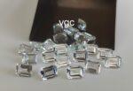 Natural White Topaz 3×5 mm Octagon Faceted Cut – AAA Quality White Topaz Octagon Faceted Cut 3x5mm