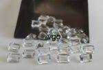 Natural White Topaz 3×5 mm Octagon Faceted Cut – AAA Quality White Topaz Octagon Faceted Cut 3x5mm