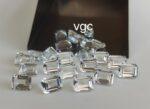 Natural White Topaz 3×5 mm Octagon Faceted Cut – AAA Quality White Topaz Octagon Faceted Cut 3x5mm