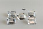Natural White Topaz 10×12 mm Octagon Faceted Cut – AAA Quality White Topaz Octagon Faceted Cut 10x12mm