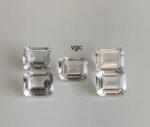Natural White Topaz 10×12 mm Octagon Faceted Cut – AAA Quality White Topaz Octagon Faceted Cut 10x12mm