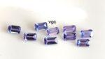 Natural Tanzanite 3×5 mm Octagon Cut Faceted – AAA Quality Tanzanite Octagon Faceted 3x5mm