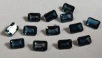 Natural London Blue Topaz 10×12 mm Octagon Faceted Cut – AAA Quality London Blue Topaz Octagon Faceted Cut 10x12mm