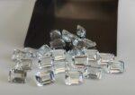 Natural White Topaz 3×5 mm Octagon Faceted Cut – AAA Quality White Topaz Octagon Faceted Cut 3x5mm
