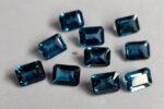 Natural London Blue Topaz 10×12 mm Octagon Faceted Cut – AAA Quality London Blue Topaz Octagon Faceted Cut 10x12mm