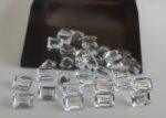 Natural White Topaz 3×5 mm Octagon Faceted Cut – AAA Quality White Topaz Octagon Faceted Cut 3x5mm