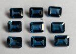 Natural London Blue Topaz 10×12 mm Octagon Faceted Cut – AAA Quality London Blue Topaz Octagon Faceted Cut 10x12mm