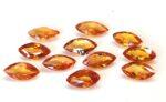 Natural Heated Orange Sapphire 3×6 mm Marquise Faceted Cut – AAA Quality Orange Sapphire Marquise Cut 3x6mm