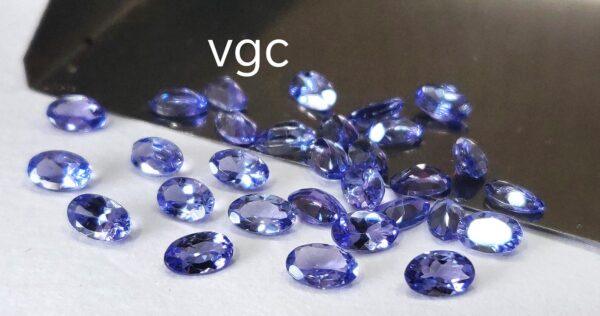 Natural Tanzanite 3×5 mm Oval Cut Faceted – AAA Quality Tanzanite Oval Faceted 3x5mm