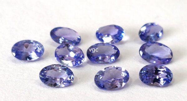 Natural Tanzanite 3×5 mm Oval Cut Faceted – AAA Quality Tanzanite Oval Faceted 3x5mm
