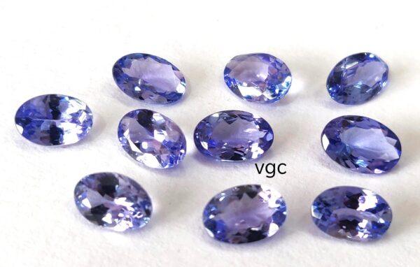 Natural Tanzanite 3×5 mm Oval Cut Faceted – AAA Quality Tanzanite Oval Faceted 3x5mm