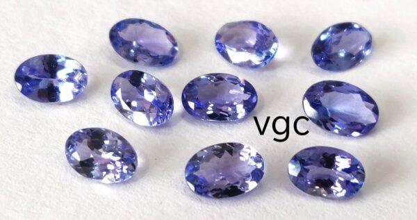 Natural Tanzanite 3×5 mm Oval Cut Faceted – AAA Quality Tanzanite Oval Faceted 3x5mm