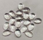 Natural White Topaz 3×5 mm Oval Cabochon – AAA Quality White Topaz Oval Cabochon 3x5mm