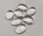 Natural White Topaz 6×8 mm Oval Cabochon – AAA Quality White Topaz Oval Cabochon 6x8mm