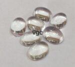 Natural White Topaz 6×8 mm Oval Cabochon – AAA Quality White Topaz Oval Cabochon 6x8mm