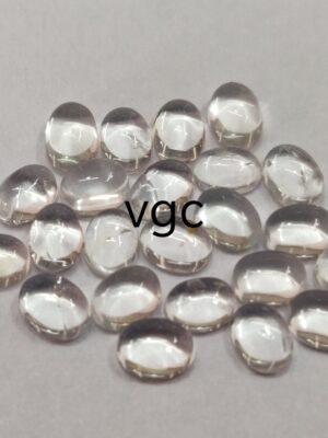 Natural White Topaz 3×5 mm Oval Cabochon – AAA Quality White Topaz Oval Cabochon 3x5mm