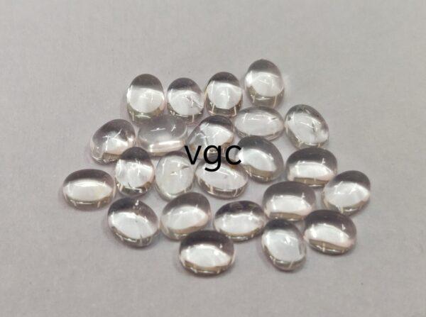 Natural White Topaz 3×5 mm Oval Cabochon – AAA Quality White Topaz Oval Cabochon 3x5mm