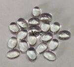 Natural White Topaz 3×5 mm Oval Cabochon – AAA Quality White Topaz Oval Cabochon 3x5mm