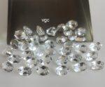 Natural White Topaz 3×5 mm Oval Faceted Cut – AAA Quality White Topaz Oval Faceted Cut 3x5mm