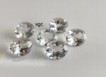 Natural White Topaz 10×14 mm Oval Faceted Cut – AAA Quality White Topaz Oval Faceted Cut 10x14mm