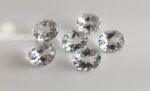 Natural White Topaz 10×14 mm Oval Faceted Cut – AAA Quality White Topaz Oval Faceted Cut 10x14mm