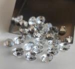 Natural White Topaz 3×5 mm Oval Faceted Cut – AAA Quality White Topaz Oval Faceted Cut 3x5mm