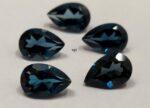 Natural London Blue Topaz 3×5 mm Pear Faceted Cut – AAA Quality London Blue Topaz Pear Faceted Cut 3x5mm