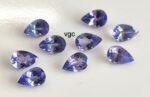 Natural Tanzanite 3×5 mm Pear Cut Faceted – AAA Quality Tanzanite Pear Faceted 3x5mm