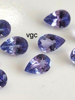 Natural Tanzanite 3×5 mm Pear Cut Faceted – AAA Quality Tanzanite Pear Faceted 3x5mm