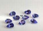 Natural Tanzanite 3×5 mm Pear Cut Faceted – AAA Quality Tanzanite Pear Faceted 3x5mm