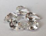 Natural White Topaz 5×8 mm Pear Faceted Cut – AAA Quality White Topaz Pear Faceted Cut 5x8mm