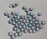 Natural Sky Blue Topaz 10 mm Round Cabochon – AAA Quality Sky Blue Topaz Round Cabochon 10mm