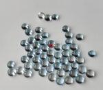 Natural Sky Blue Topaz 10 mm Round Cabochon – AAA Quality Sky Blue Topaz Round Cabochon 10mm