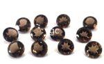 Natural Smoky Quartz 2 mm Round Cut Faceted – AAA Quality Smoky Quartz Round 2mm