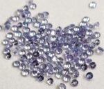 Natural Tanzanite 1 mm Round Cut Faceted – AAA Quality Tanzanite Round Faceted 1mm