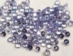 Natural Tanzanite 1 mm Round Cut Faceted – AAA Quality Tanzanite Round Faceted 1mm