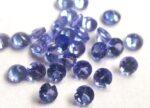 Natural Tanzanite 6 mm Round Cut Faceted – AAA Quality Tanzanite Round Faceted 6mm