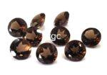 Natural Smoky Quartz 2 mm Round Cut Faceted – AAA Quality Smoky Quartz Round 2mm