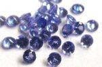 Natural Tanzanite 6 mm Round Cut Faceted – AAA Quality Tanzanite Round Faceted 6mm