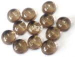 Natural Smoky Quartz 10 mm Round Cabochon – AAA Quality Smoky Quartz Round 10mm
