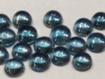 Natural London Blue Topaz 10 mm Round Cabochon – AAA Quality London Blue Topaz Round Cabochon 10mm